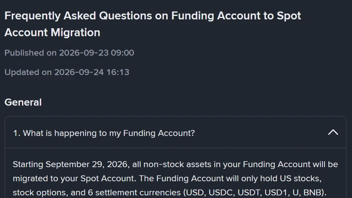 Funding Account បាត់ទៅណា? USDT ដែលទិញតាម P2P ឥឡូវចូលគណនីណា