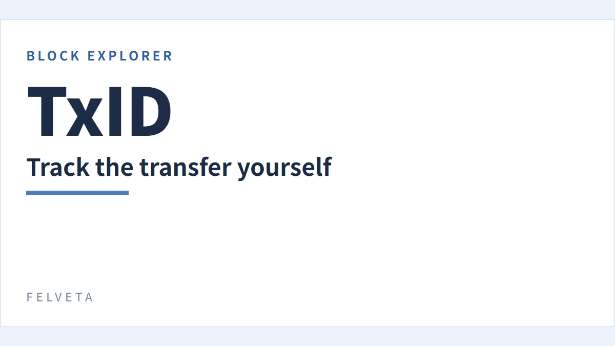 ពិនិត្យការផ្ទេរ USDT ដោយ TxID